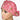 Cute Strawberry Shortcake Ponytail Scrub Cap