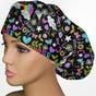 Cute Summer Bouffant Scrub Cap