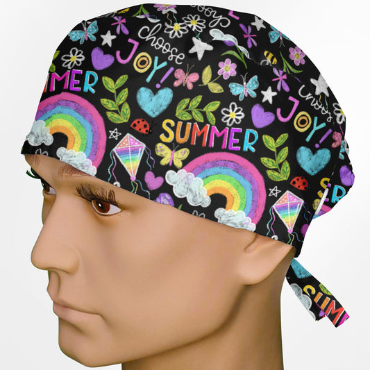 Cute Summer Surgeon Scrub Cap