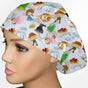Cute Wizard Of Oz Euro Scrub Cap