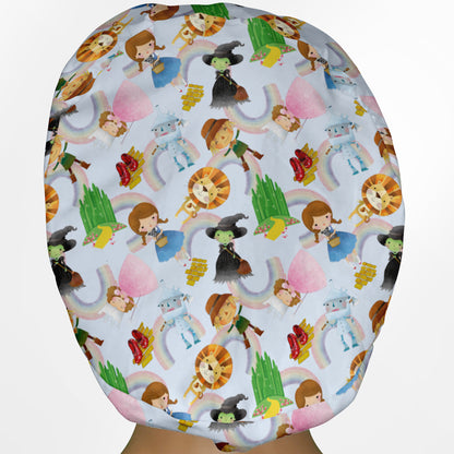 Cute Wizard Of Oz Euro Scrub Cap