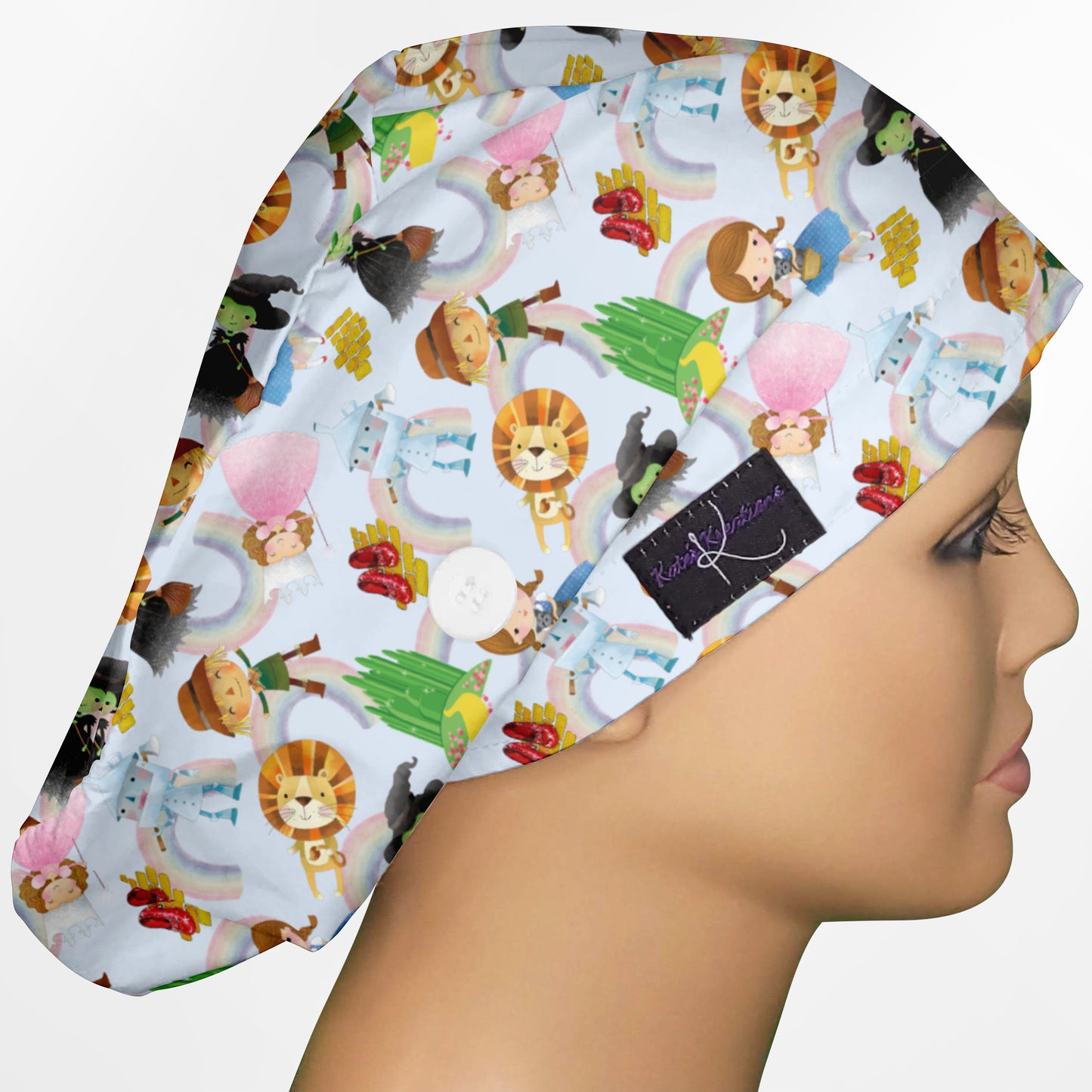 Cute Wizard Of Oz Euro Scrub Cap