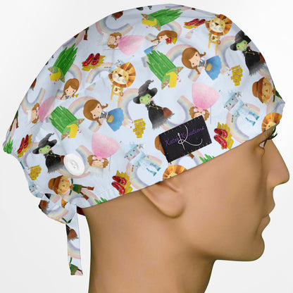 Cute Wizard Of Oz Surgeon Scrub Cap