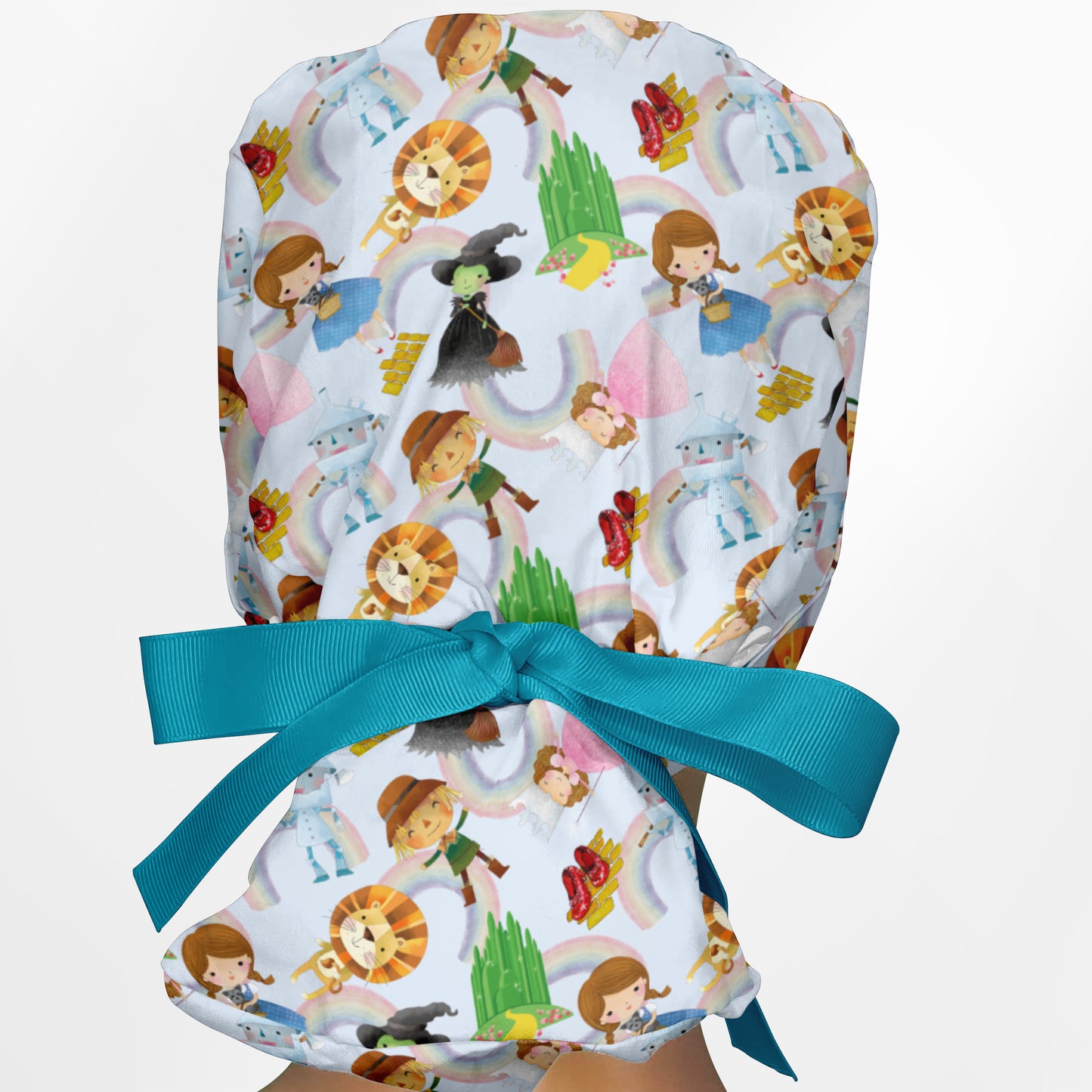 Cute Wizard Of Oz Ponytail Scrub Cap