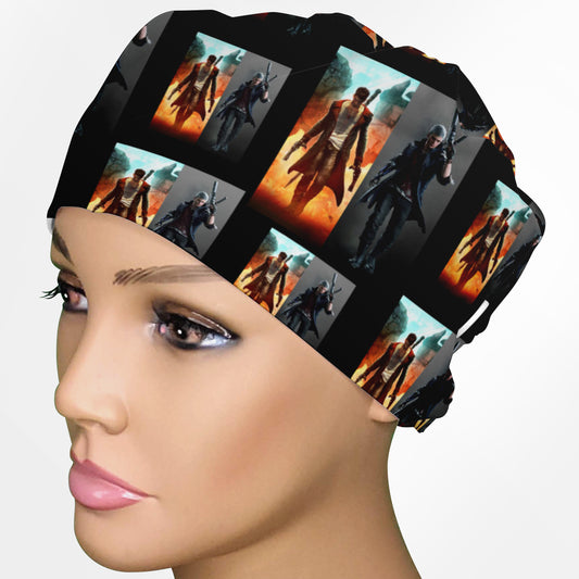 D.M.C- Dante & Nero Low-Tie Surgeon Scrub Cap