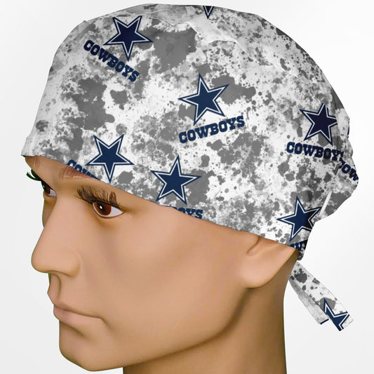 Dallas Cowboys Grey Surgeon Scrub Cap