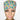 Dark Pastel Floral Ponytail Scrub Cap