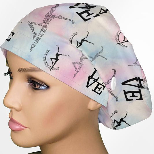 Fire Dancers Euro Scrub Cap