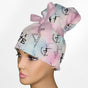 Fire Dancers High Bun Ponytail Scrub Cap
