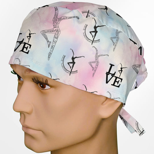 Fire Dancers Surgeon Scrub Cap