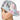 Fire Dancers Ponytail Scrub Cap