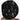 Fire Dancers - Black Bouffant Scrub Cap