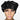 Fire Dancers - Black Bouffant Scrub Cap