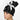 Fire Dancers - Black High Bun Ponytail Scrub Cap