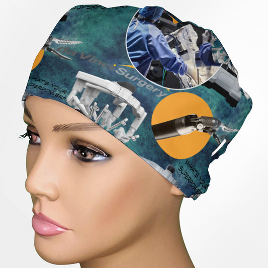 DaVinci Low-Tie Surgeon Scrub Cap