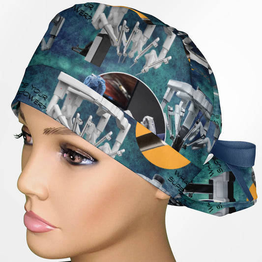 DaVinci Ponytail Scrub Cap