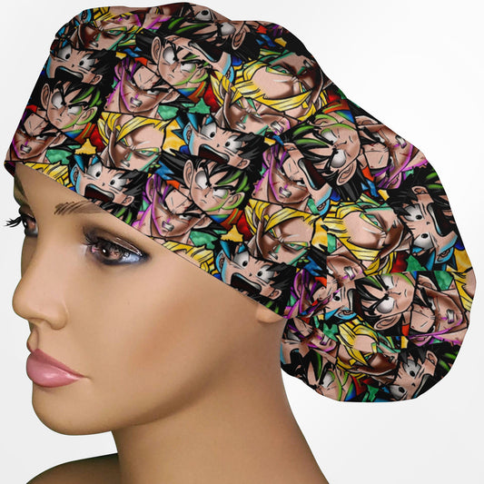 Energy Warriors Comics Bouffant Scrub Cap