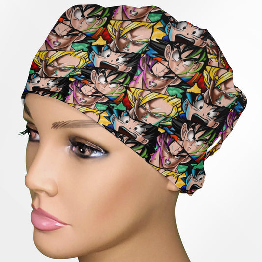Energy Warriors Comics Low-Tie Surgeon Scrub Cap