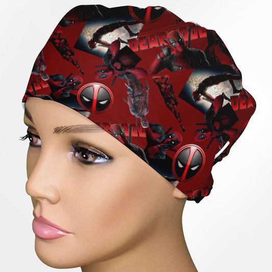 Deadly Humor Low-Tie Surgeon Scrub Cap