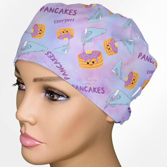 Dermabond Pancakes Low-Tie Surgeon Scrub Cap