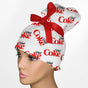 Diet Coke High Bun Ponytail Scrub Cap