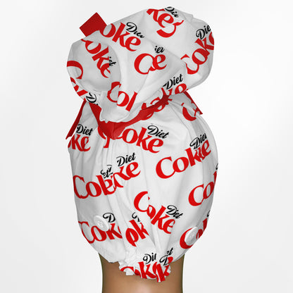 Diet Coke High Bun Ponytail Scrub Cap