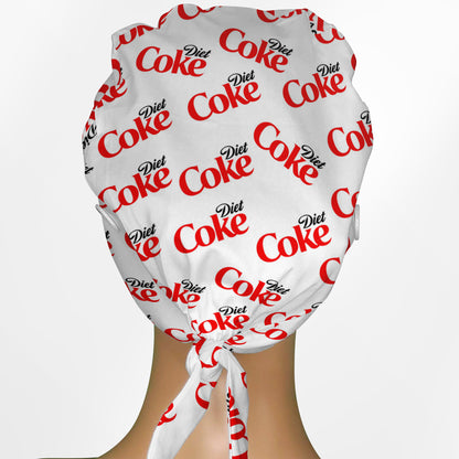Diet Coke Low-Tie Surgeon Scrub Cap
