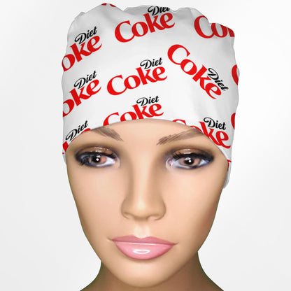 Diet Coke Low-Tie Surgeon Scrub Cap