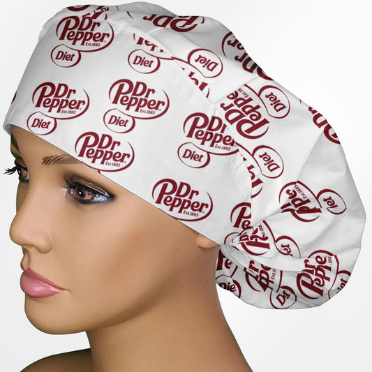 Diet Dr. Pepper Bouffant Scrub Cap