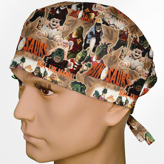 Dinosaurs Surgeon Scrub Cap
