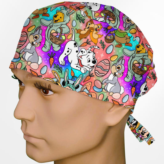 Enchanted Easter Surgeon Scrub Cap