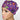 Mouse Halloween - Purple Low-Tie Surgeon Scrub Cap