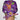 Mouse Halloween - Purple Surgeon Scrub Cap
