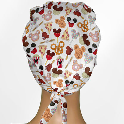Charmed Bites Low-Tie Surgeon Scrub Cap