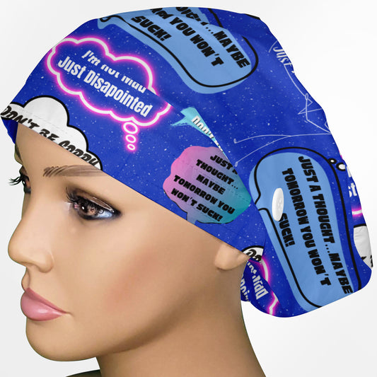 Disappointment Euro Scrub Cap