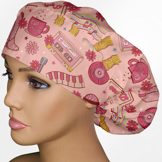 Dolly Land Bouffant Scrub Cap