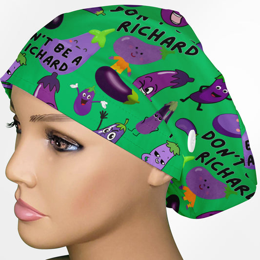 Don't Be A Richard Euro Scrub Cap