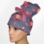 Don't Ovary React (Obgyn) - dark High Bun Ponytail Scrub Cap