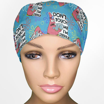 Don't Touch Me I'm Sterile Euro Scrub Cap