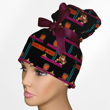 Banana Boss High Bun Ponytail Scrub Cap