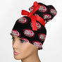 Dr. Pepper High Bun Ponytail Scrub Cap