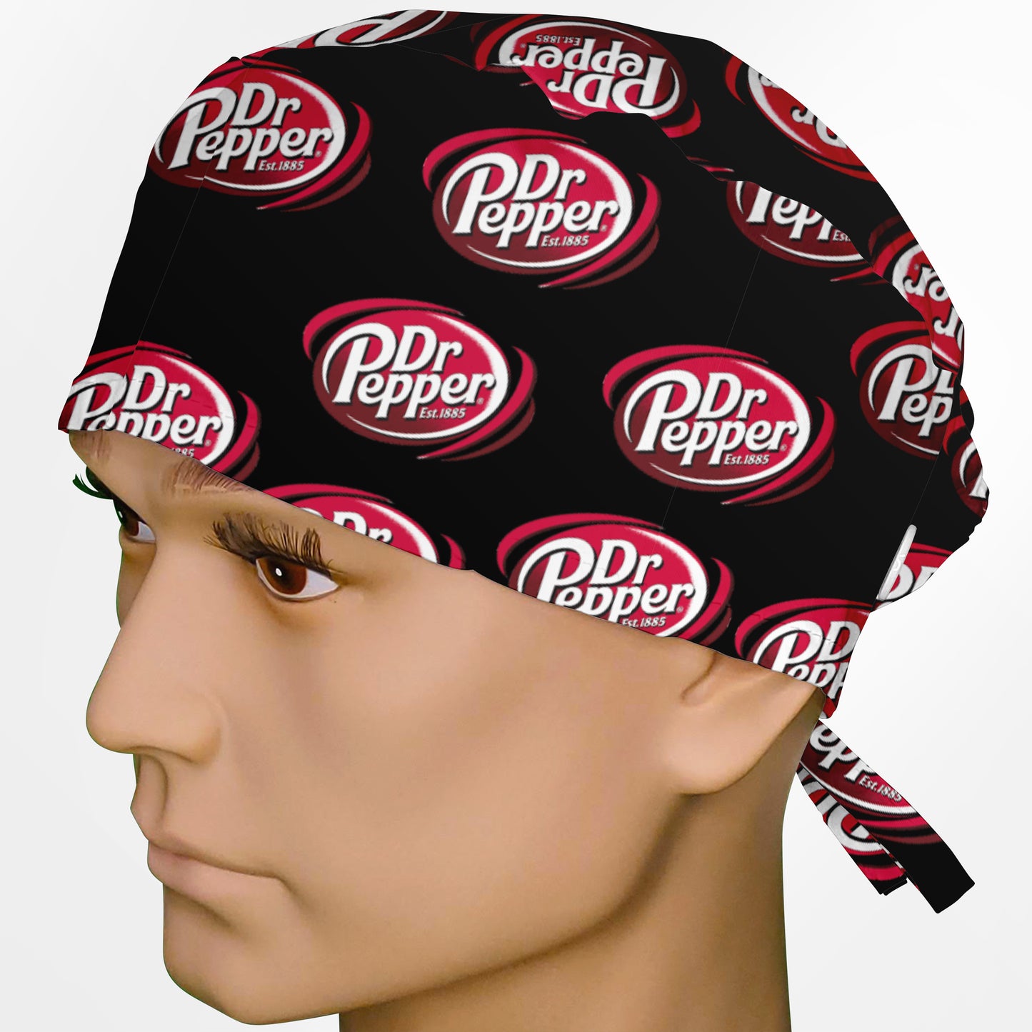 Dr. Pepper Surgeon Scrub Cap