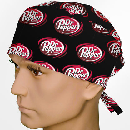 Dr. Pepper Surgeon Scrub Cap