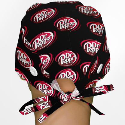 Dr. Pepper Surgeon Scrub Cap