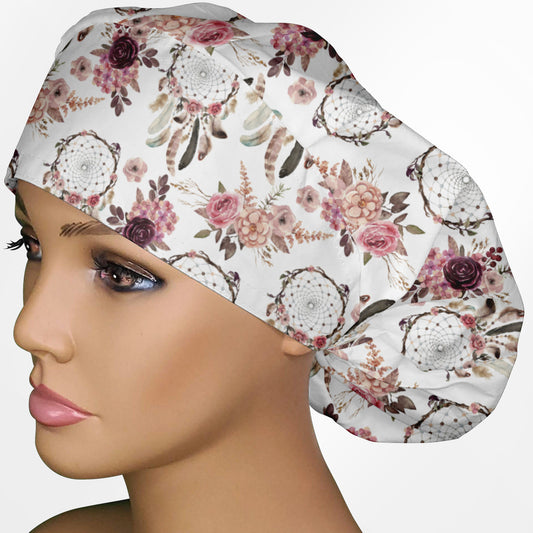 Dream Catcher Bouffant Scrub Cap