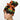 Dumpster Fire High Bun Ponytail Scrub Cap