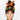 Dumpster Fire High Bun Ponytail Scrub Cap