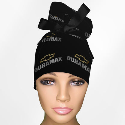 Chevy Duramax High Bun Ponytail Scrub Cap