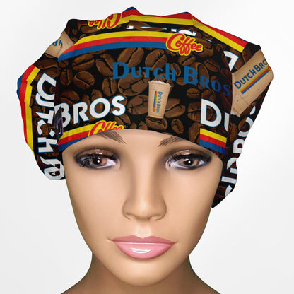 Dutch Bros Bouffant Scrub Cap