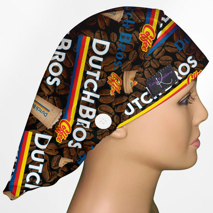 Dutch Bros Bouffant Scrub Cap